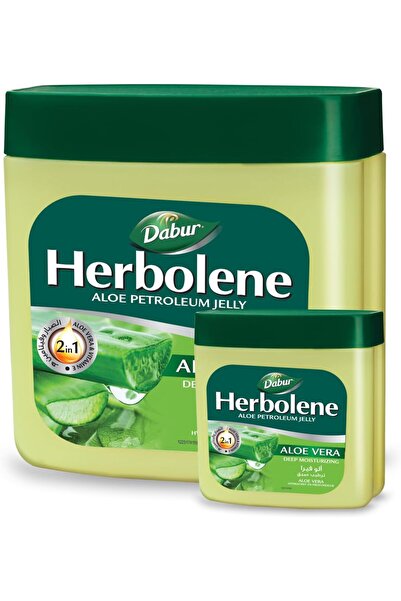 Dabur Herbolene Petroleum Jelly with Aloe Vera and Vitamin E - 425+115 ml