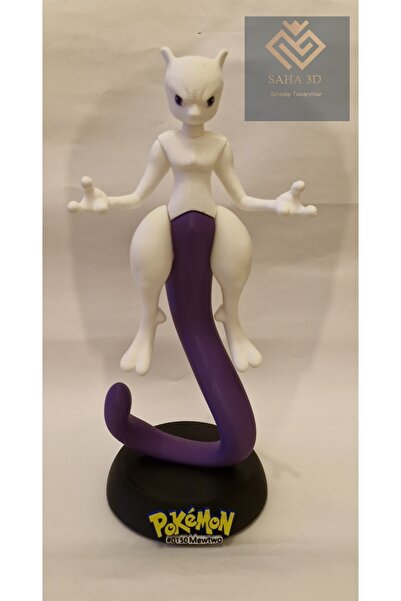 SAHAA MEWTWO (32 cm) stantlı Figür Pokemon