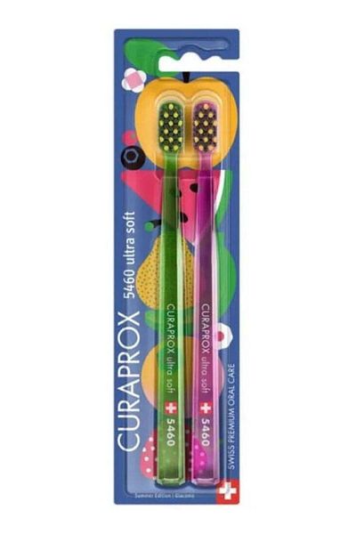 Curaprox 5460 إصدار الصيف 25 - حزمة مزدوجة