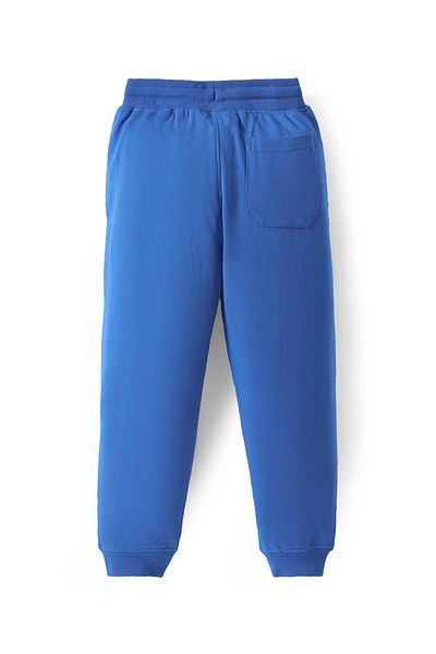 Pine kids Pine Kids Knit Full Length Lounge Pants with Text Print - Blue