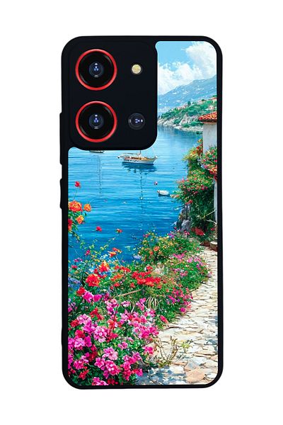 Reeder حافظة سوداء غير لامعة متوافقة مع S19 Max Pro S ZOOM - سيليكون ناعم، واقي، غطاء ممتص للصدمات