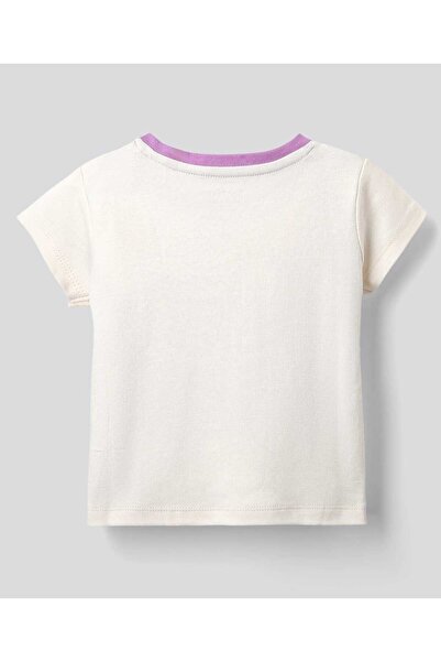 Bonfino Unicorn Printed Pajama Set - Ivory & Lavender