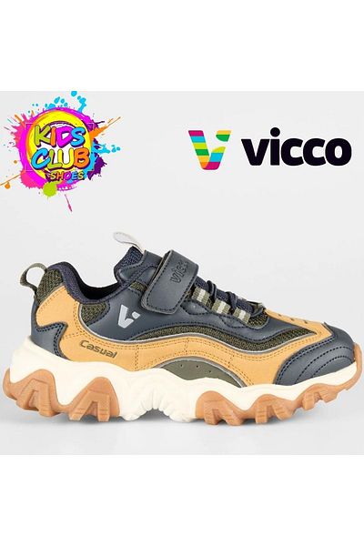 Kocamanlar Ayakkabı Vicco Pote D-Lites Orthopedic Children's Sports Shoes Dark Blue