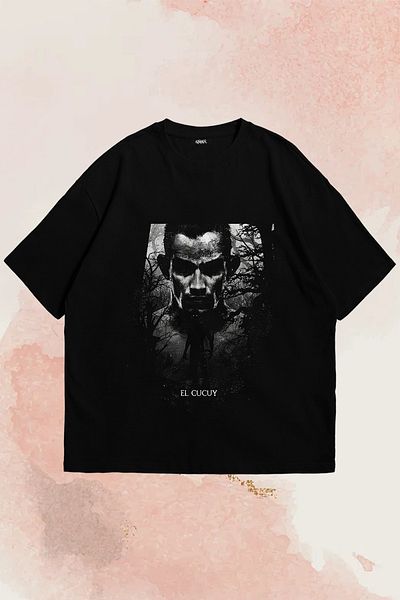 Grove Fashion Tricou unisex oversize imprimat UFC Tony Ferguson El Cucuy