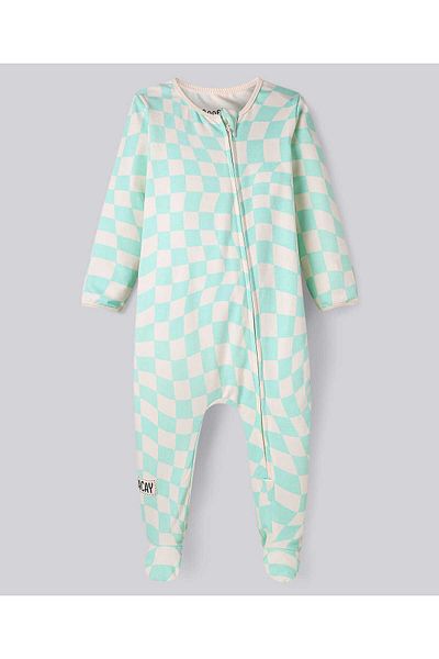 Bonfino 100% Cotton Full Sleeve Printed Sleepsuits (Pack of 3) - Multicolor