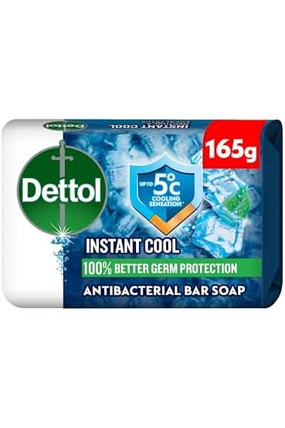 Dettol Cool Anti-Bacterial Bar Soap - 165gm