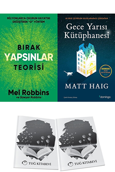 İndigo Kitap نظرية اتركهم يفعلون وكتاب مكتبة منتصف الليل + هدية