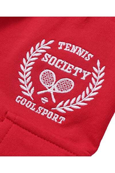 Honeyhap Premium 100% Cotton Knit Full Length Lounge Pant with Bio Finish Brave Print-High Risk Red