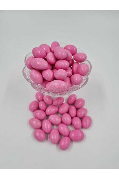 Ateş Chocolate ATEŞ HEDİYELİK PEMBE Renkli Badem Şekeri 250 Gr-ikramlık Çikolata