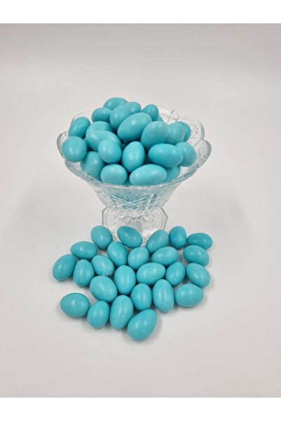 Ateş Chocolate ATEŞ HEDİYELİK MAVİ Renkli Badem Şekeri 250 Gr-ikramlık Çikolata