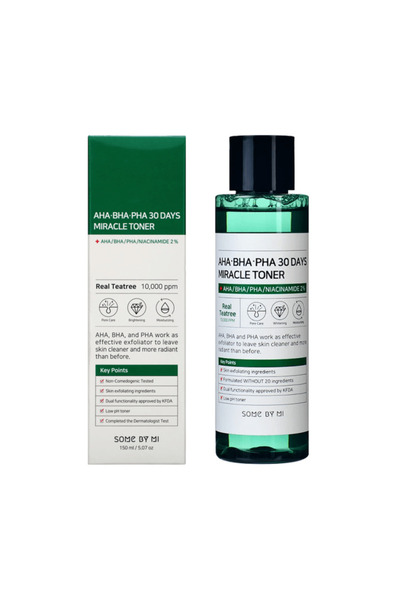 some by سوم باي مي - تونر ميراكل مع AHA وBHA وPHA، 150 مل الاصلي