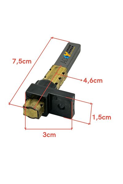 Ozba Ticaret Fakir Compatible Deluxe 9800S Vacuum Cleaner Motor Coal (Check Dimensions)