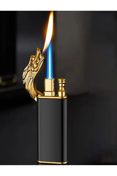 H.D ÇAKİBİÇAK DÜNYASİ benzersiz parti aydınlık Jet alev çakmak yaratıcı ejder...