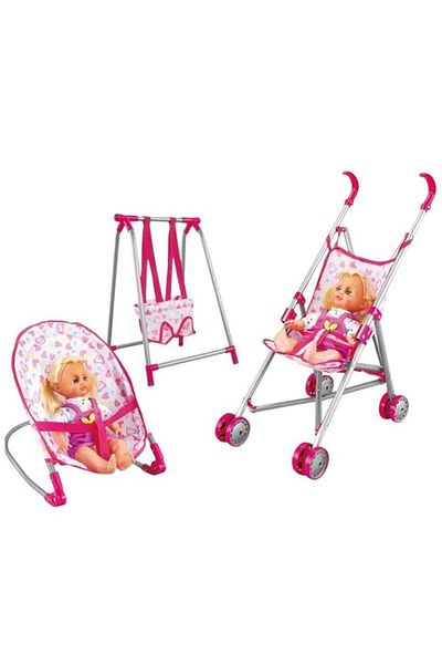 Toybox Baby Doll Pram Stroller Toys Doll Stroller Toy