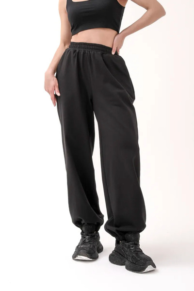 vladivosto Baggy Plus Size Loose Fit Summer 2 Thread Γυναικεία Grimelange Πόδι ελαστική φόρμα Jogger