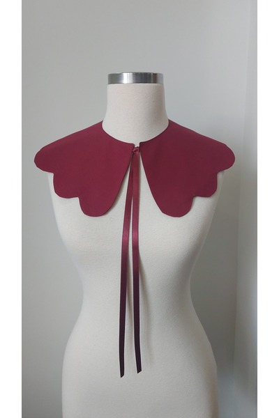 ABAS Guler decupat burgundy