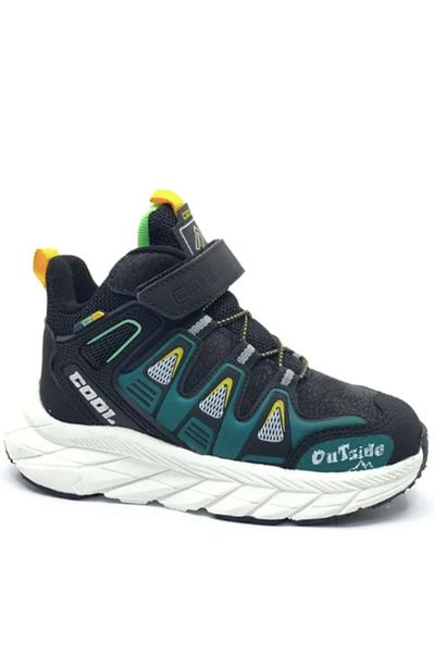Cool 25C.Paul Petrol Velcro Waterproof Orthopedic Boy's Boots