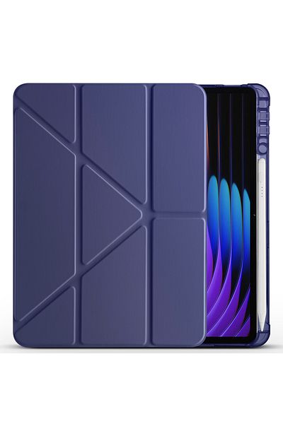Apsuwa Xiaomi Pad 7 Case with Tri Folding Stand and Pen Compartment