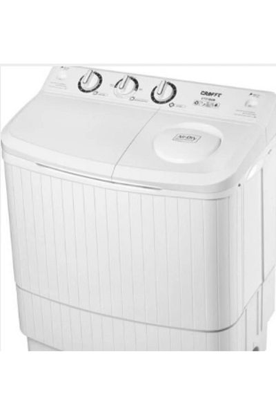 Craft Kraft 6 kg Twin Tub Washing Machine, White - CTT1B6W