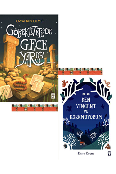 Genç Timaş 6.7. SINIF- Göbeklitepede Gece Yarısı, Ben Vincent ve Korkmuyorum (2KİTAP)