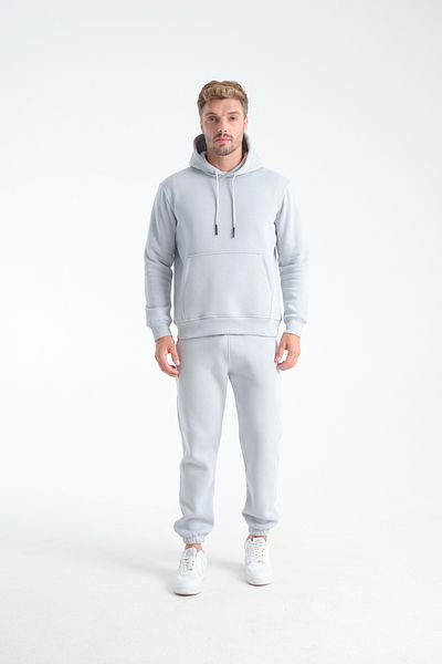kaphone 10 Men's Pamulu 3 Thread Fleece Hooded Tracksuit Set
