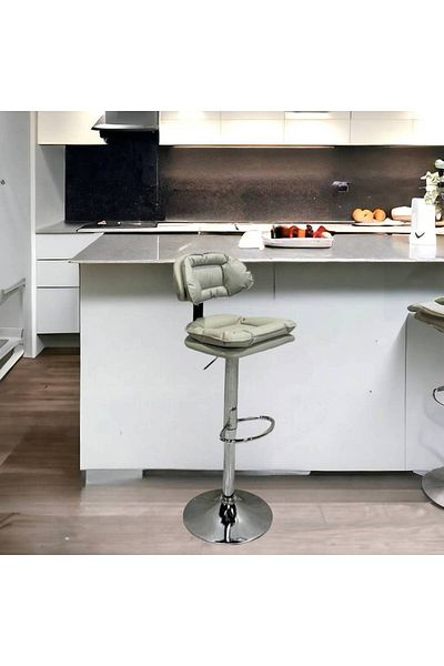 Al Saada Home Bar Chair Beige 125 x 45 x 45 cm