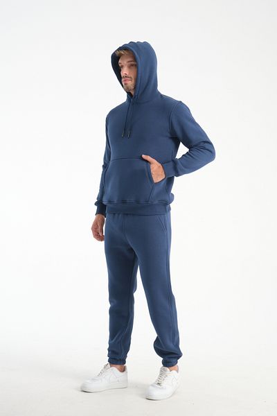kaphone 10 Men's Pamulu 3 Thread Fleece Hooded Tracksuit Set