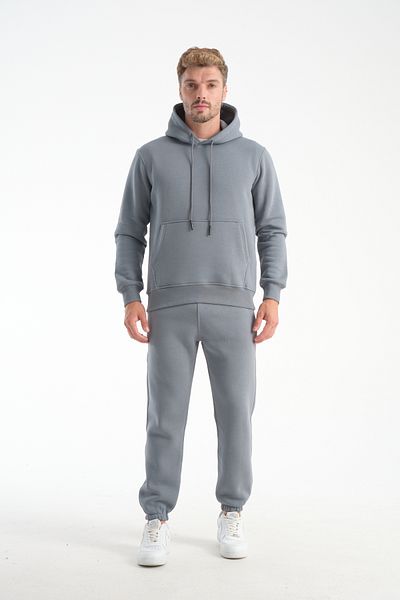 kaphone 10 Men's Pamulu 3 Thread Fleece Hooded Tracksuit Set