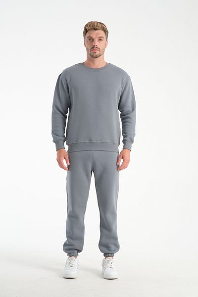 kaphone 10 Men's Pamulu 3 Thread Inside Fleece 0 Collar Tracksuit Set