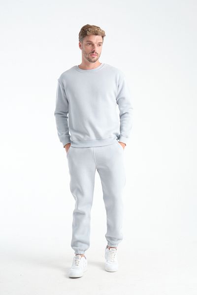 kaphone 10 Men's Pamulu 3 Thread Inside Fleece 0 Collar Tracksuit Set