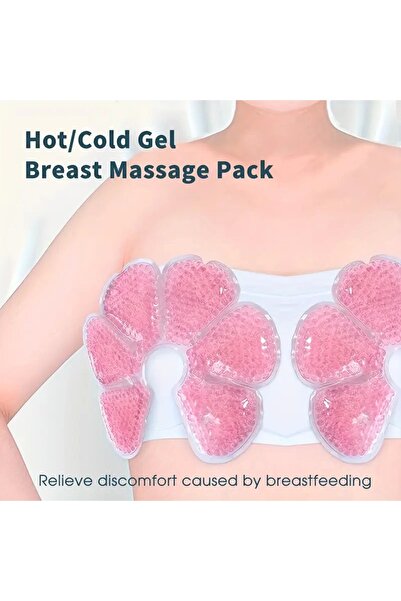 Epilons عبوة من 2 فوط حلمة جل للأمهات المرضعات - مناسبة للاستخدام الساخن والب...