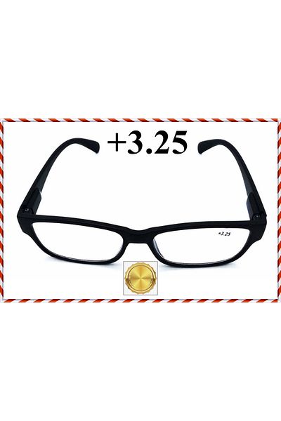 TAN EXPRESS Unisex Near Glasses & Book Reading Glasses & Computer Glasses (+3.25) 1 Piece