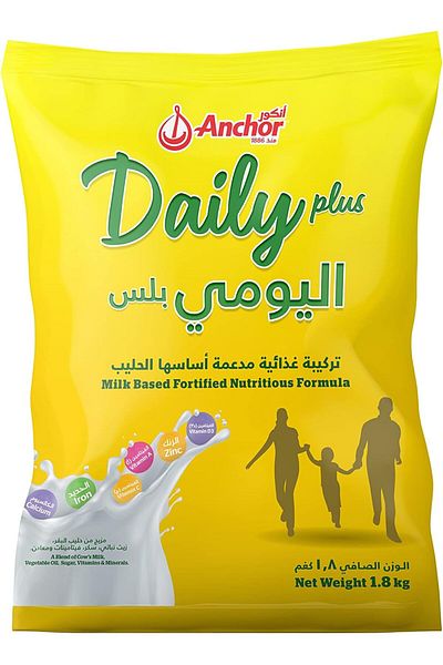 Anchor Daily Plus Milk Powder Bag from Anchor, 1.8 kg