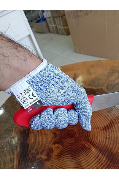 Russet F.Zehr Kasap Kesilmez Kumaş Eldiven Large