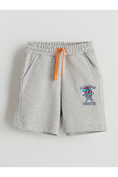 LC Waikiki Bedruckte Baby-Shorts mit elastischem Bund