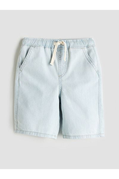 LC Waikiki Basic Pocketed Boy's Jean Shorts
