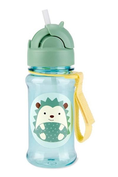 Skip Hop Tritan Water Bottle Hedgehog with Straw