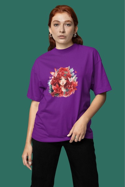 ArtYus TRIOCĂ CU MÂNĂ SCURTĂ CU Gât rotund, cu imprimeu prin transfer, pentru...