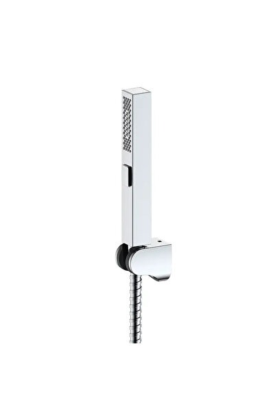 tradex Shower Head with Hose and Chrome Base TS