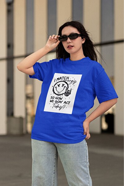 ArtYus TRIOCĂ CU MÂNĂ SCURTĂ CU Gât rotund, IMPRIMATĂ I MATCH ENERY TRANSFER,...