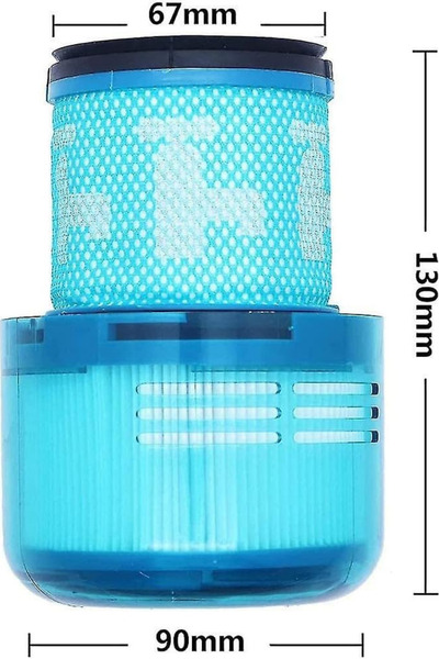 RotRever Φίλτρο Dyson V11 V15, Dyson V15/V11-Absolute, Detect, Συμβατό με ζώα 2 τεμάχια. Φίλτρο Hepa, Βούρτσα καθαρισμού