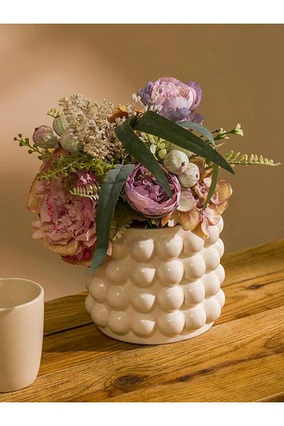 LC Waikiki LCW HOME Vază ceramică pentru bomboane 13 cm (W5)