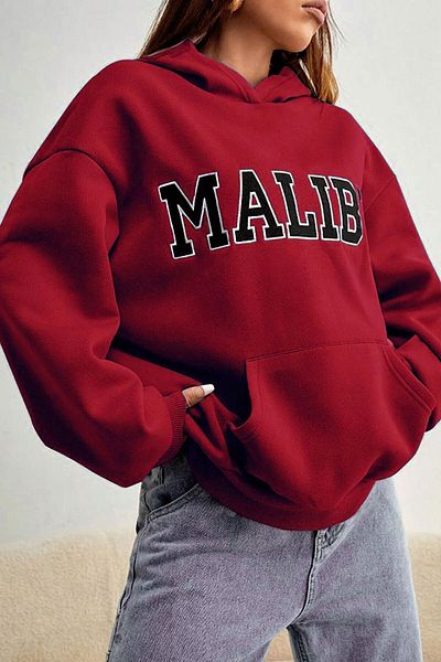 Hunors Sportswear & Company Unisex Malibu Printed Sweatshirt
