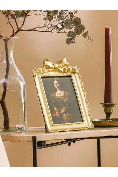 LC Waikiki LCW HOME Ramă foto decorativă cu detaliu fundă 20 cm (W5)
