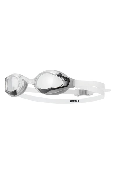 TYR Stealth-X Race Goggle Clrsilver