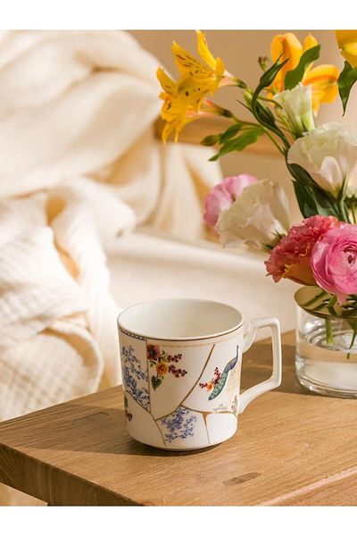 LC Waikiki Lcw Home Printed Porcelain Mug 340 ml (W5)