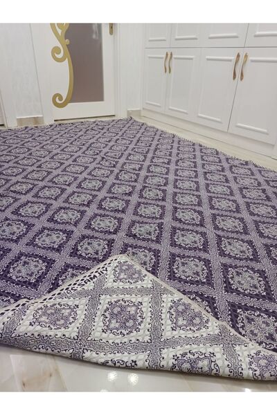 Yarençeyiz Halı Örtüsü Çift Yönlü Dokuma Savan Kilim