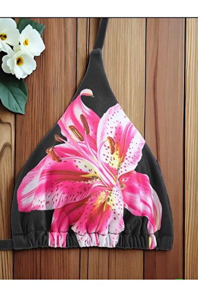 BF Bikini Fashion Σετ μπικίνι παλμίκα με παρέο