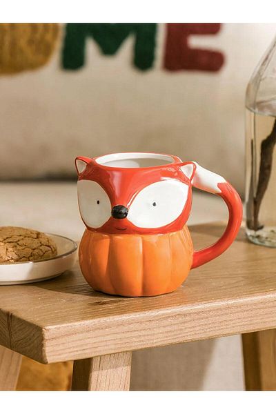 LC Waikiki Lcw Home Mixed Animal Figured Ceramic Mug 360 ml (W5)