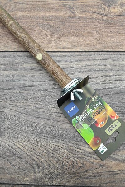 Vixpet Venty 37.5 cm Natural Parrot Perch | Sultan, Monk, Lori, Senegal, Forpus, Budgerigar, Lovebird T231